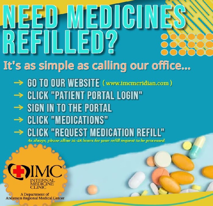 Medication Refill Requests Internal Medicine Clinic